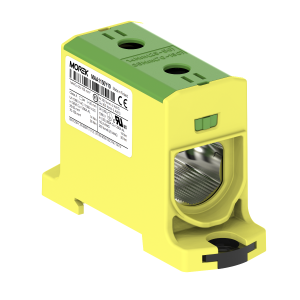 Bloc de Jonction Morek OTL150 Jaune/Vert aluminium/cuivre 25-150mm² 1500V 