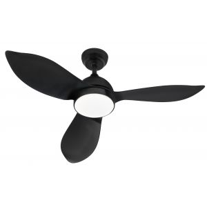  Ventilateur plafond CORSICA noir LED + fixations offertes FARELEK - 112437