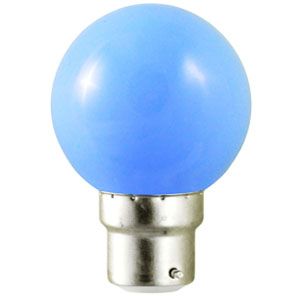 Ampoule LED B22 Couleur Bulb 1W Jaune 