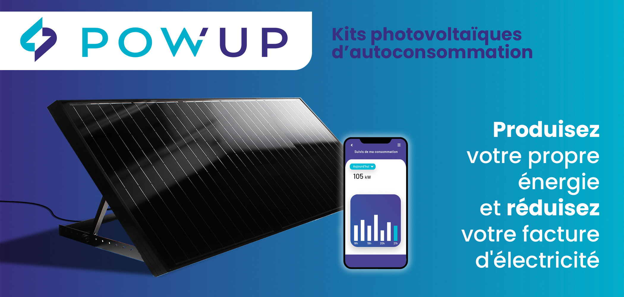 Kit photovoltaïque d’autoconsommation 